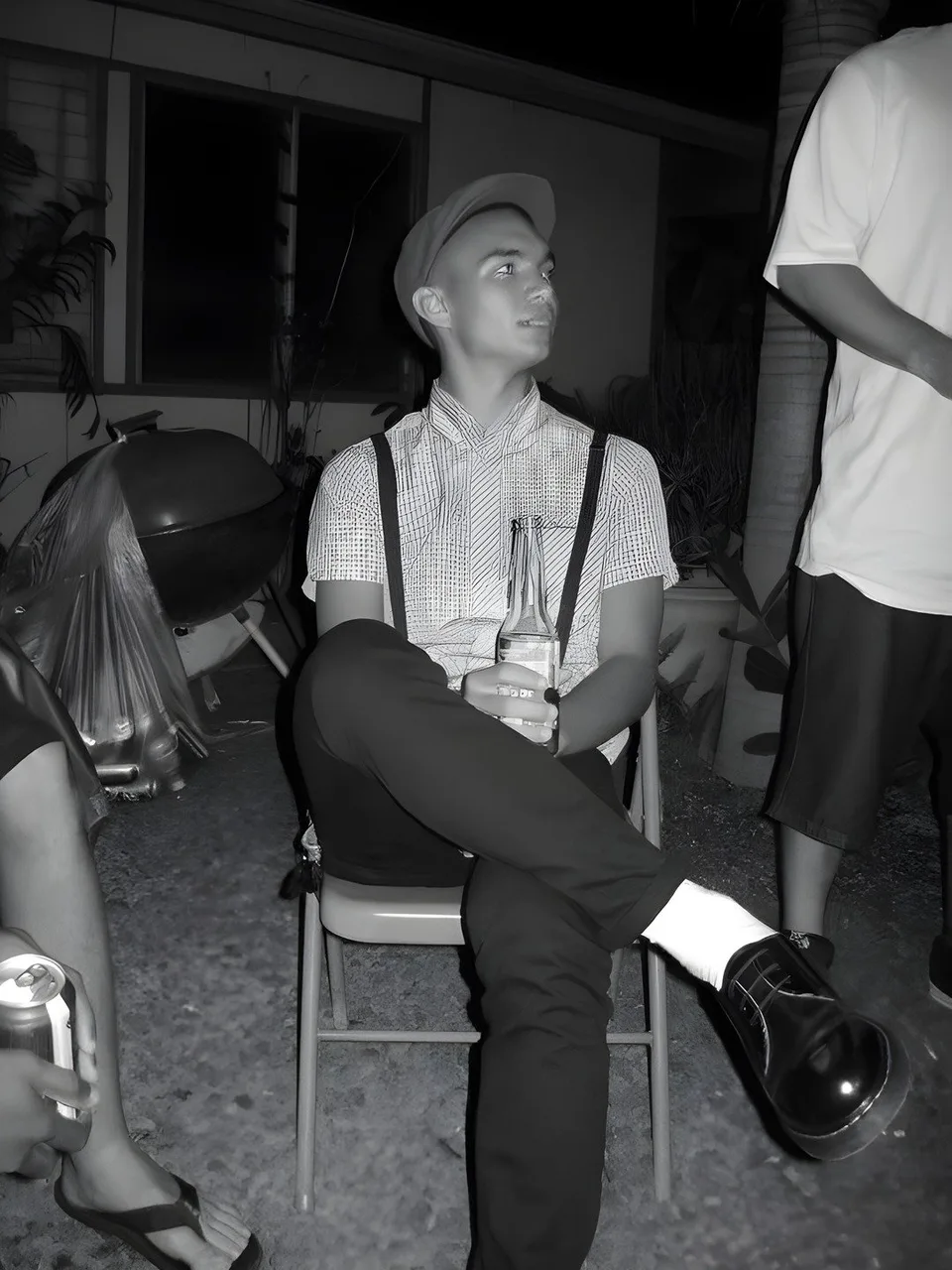 suspenders chair tribute to a lost friend